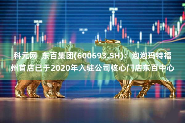 科元网  东百集团(600693.SH)：泡泡玛特福州首店已于2020年入驻公司核心门店东百中心