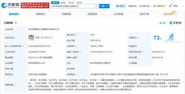 天臣配资 新东方集思未来等成立智能科技公司 含AI软件开发业务