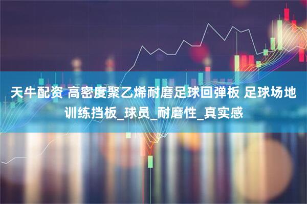 天牛配资 高密度聚乙烯耐磨足球回弹板 足球场地训练挡板_球员_耐磨性_真实感