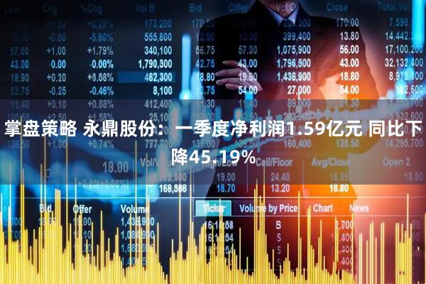 掌盘策略 永鼎股份：一季度净利润1.59亿元 同比下降45.19%