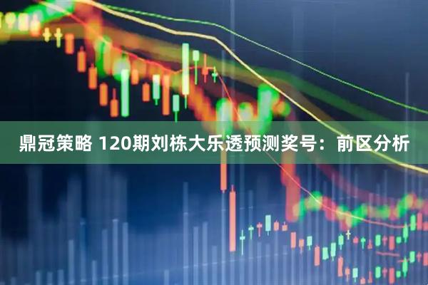 鼎冠策略 120期刘栋大乐透预测奖号：前区分析